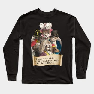 Ye Ole Dog Pot Party Long Sleeve T-Shirt